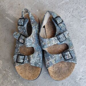 SAS Snake Multi Color Sandals